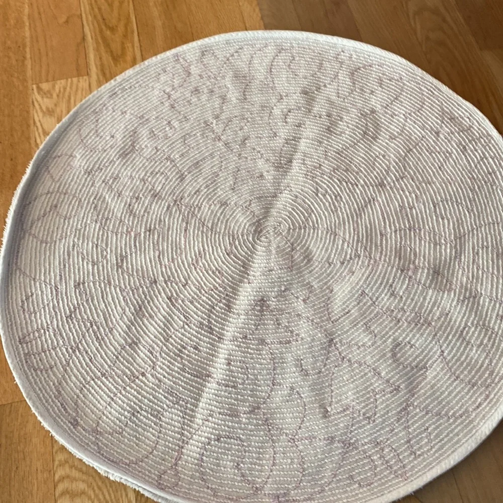 Jessica Simpson bath Circle rug.Cotton